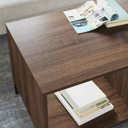 Couchtisch Braune Eiche 90 x 49 x 46 cm Holzwerkstoff