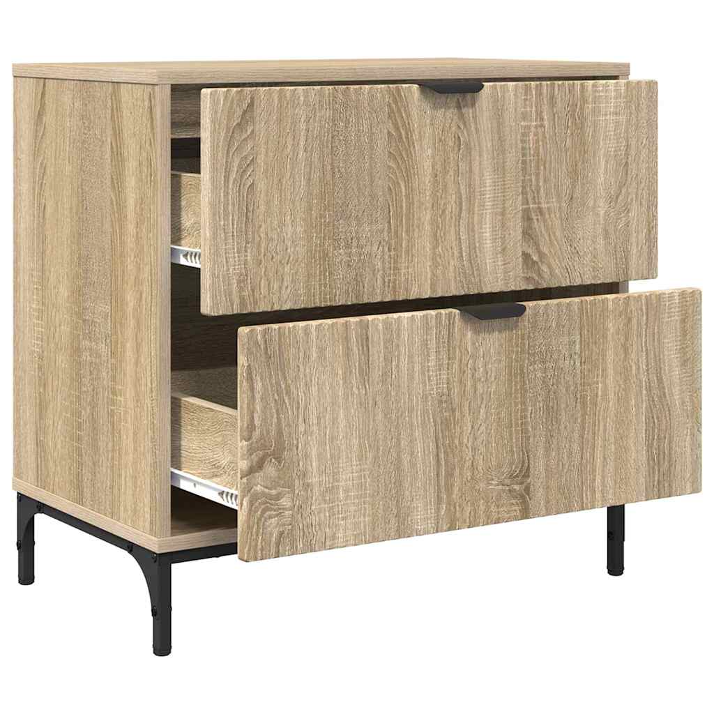 Nachttisch Sonoma-Eiche 63,5 x 36 x 61 cm Holzwerkstoff