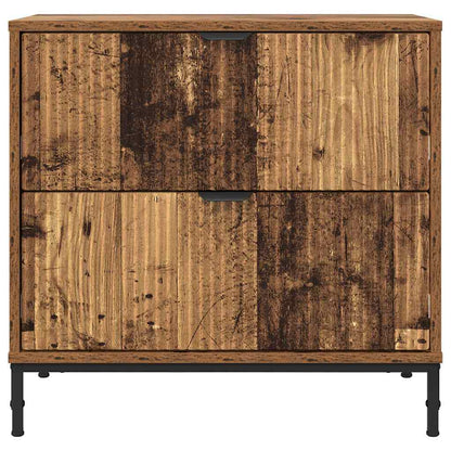 Nachttisch Altholz 63,5 x 36 x 61 cm Holzwerkstoff
