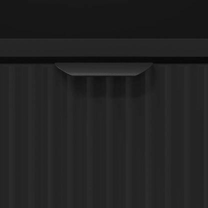 Nachttische 2 pcs Schwarz 49 x 36 x 61 cm Holzwerkstoff