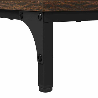 Nachttisch Räuchereiche 49 x 36 x 61 cm Holzwerkstoff