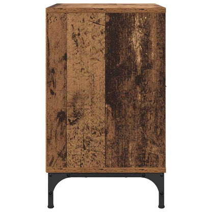 Nachttische 2 pcs Altholz 49 x 36 x 61 cm Holzwerkstoff