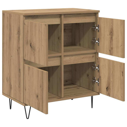 Sideboards 3 pcs Eiche handwerklich 180 x 35 x 70 cm