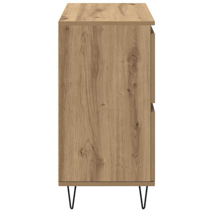 Sideboards 3 pcs Eiche handwerklich 180 x 35 x 70 cm