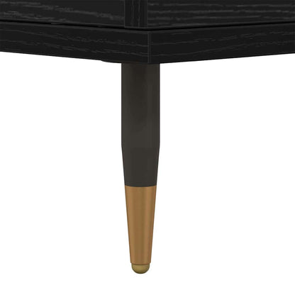 Sideboards 3 pcs Schwarze Eiche 180 x 35 x 70 cm Holzwerkstoff