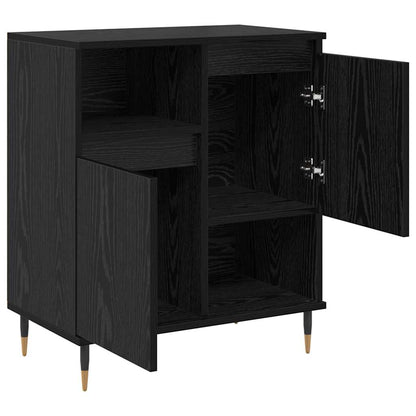 Sideboards 3 pcs Schwarze Eiche 180 x 35 x 70 cm Holzwerkstoff