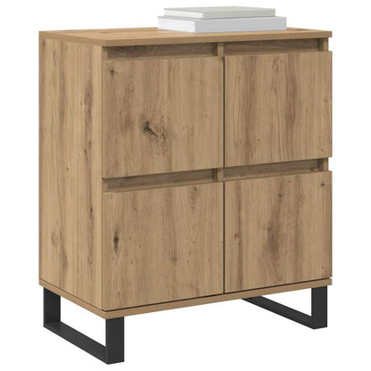 Sideboards 2 pcs Eiche handwerklich 120 x 35 x 70 cm