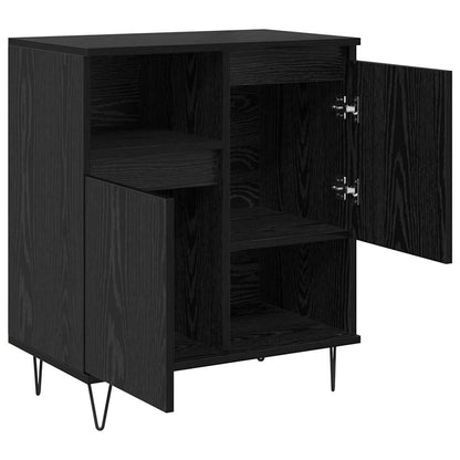 Sideboards 2 pcs Schwarze Eiche 120 x 35 x 70 cm Holzwerkstoff
