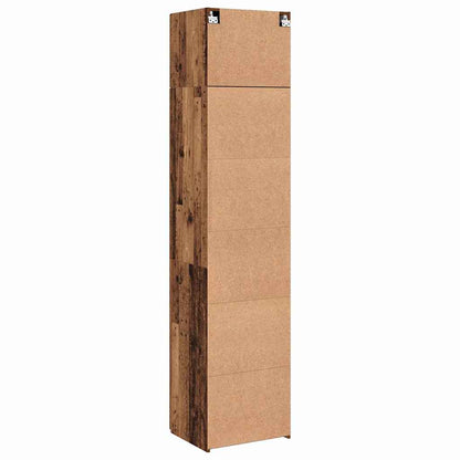 Aufbewahrungsschrank Altholz 50 x 41 x 225 cm Holzwerkstoff