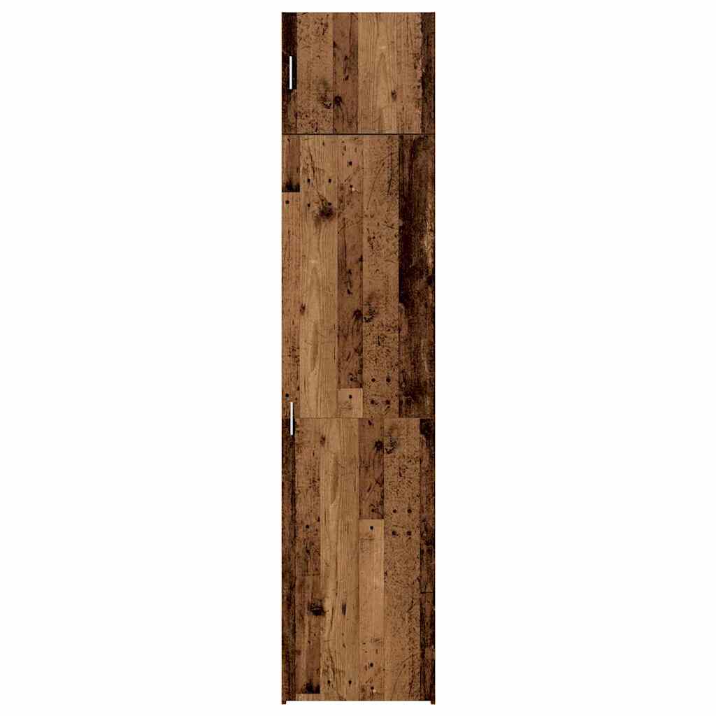 Aufbewahrungsschrank Altholz 50 x 41 x 225 cm Holzwerkstoff
