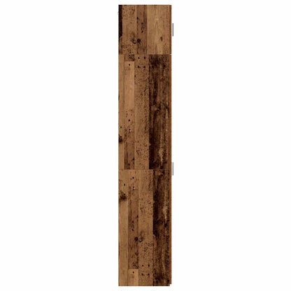 Aufbewahrungsschrank Altholz 50 x 41 x 225 cm Holzwerkstoff