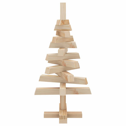 Weihnachtsbäume mit Ständer Natur 60 cm Massivholz Kiefer
