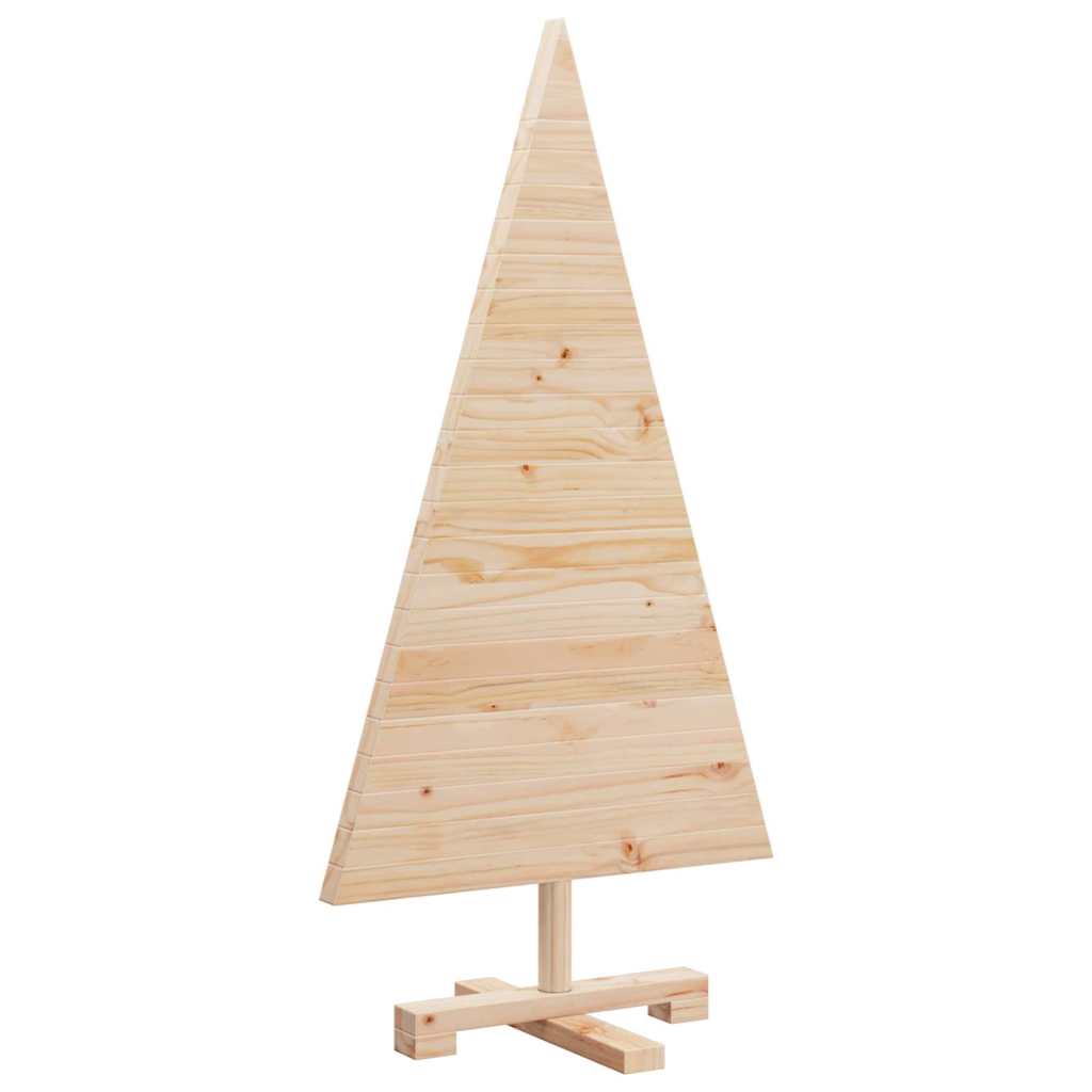 Weihnachtsbäume mit Ständer Natur 90 cm Massivholz Kiefer