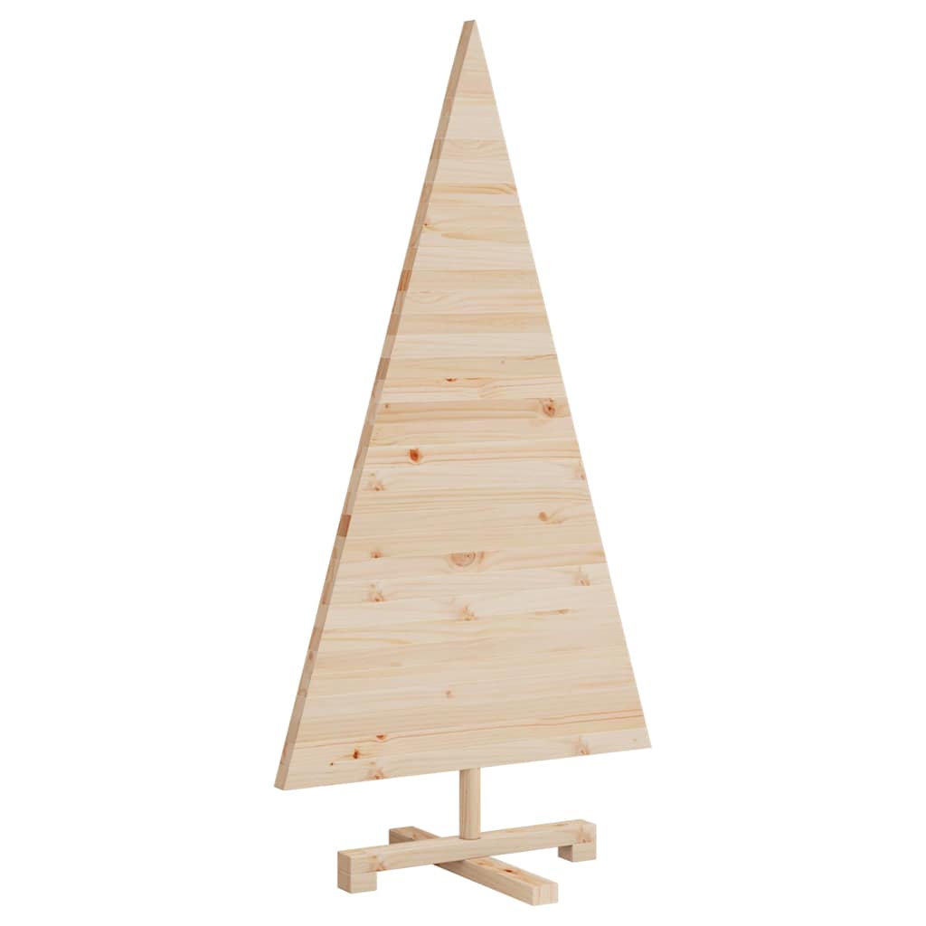 Weihnachtsbäume mit Ständer Natur 120 cm Massivholz Kiefer