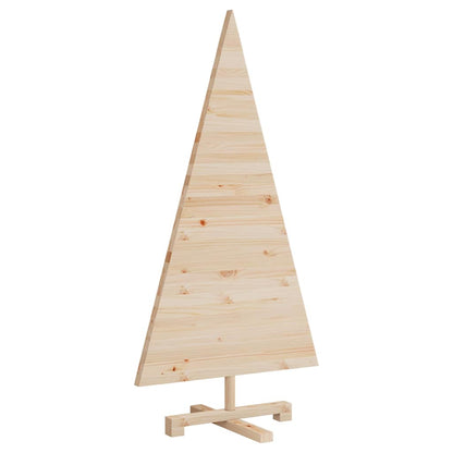 Weihnachtsbäume mit Ständer Natur 120 cm Massivholz Kiefer