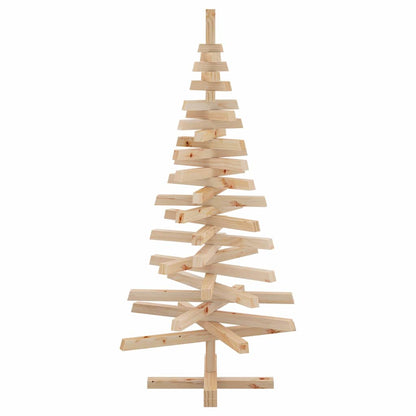 Weihnachtsbäume mit Ständer Natur 120 cm Massivholz Kiefer