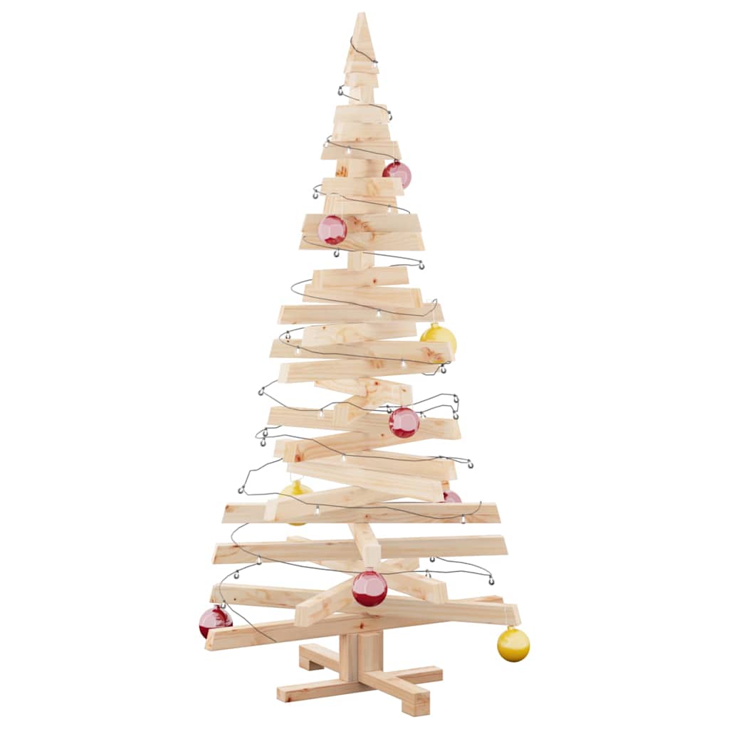 Weihnachtsbäume mit Ständer Natur 150 cm Massivholz Kiefer