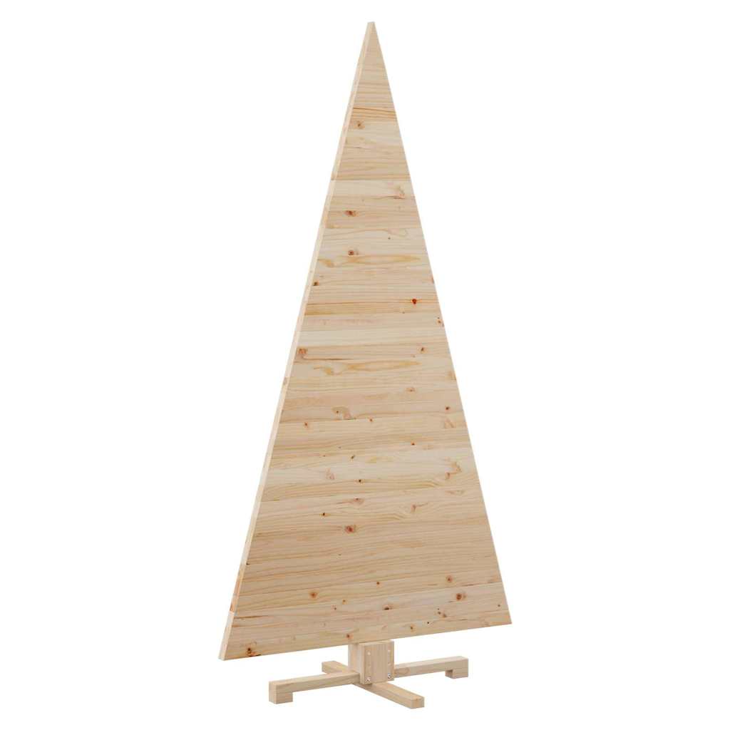 Weihnachtsbäume mit Ständer Natur 180 cm Massivholz Kiefer