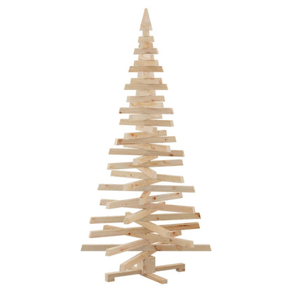 Weihnachtsbäume mit Ständer Natur 180 cm Massivholz Kiefer
