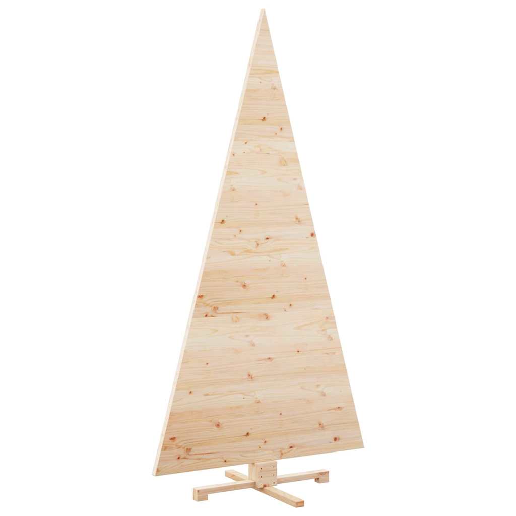 Weihnachtsbäume mit Ständer Natur 210 cm Massivholz Kiefer