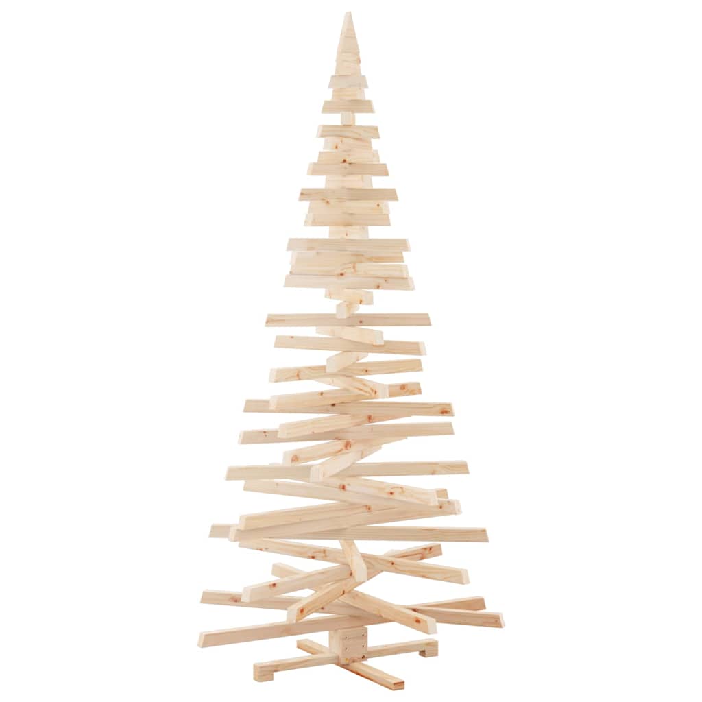 Weihnachtsbäume mit Ständer Natur 210 cm Massivholz Kiefer