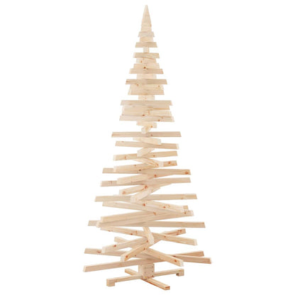 Weihnachtsbäume mit Ständer Natur 210 cm Massivholz Kiefer