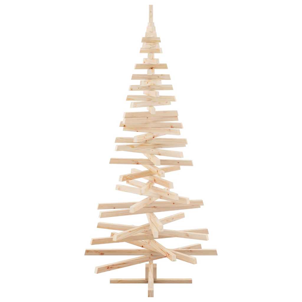 Weihnachtsbäume mit Ständer Natur 210 cm Massivholz Kiefer