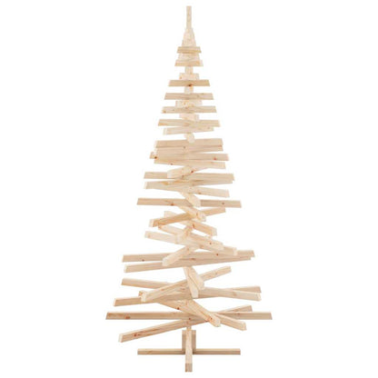 Weihnachtsbäume mit Ständer Natur 210 cm Massivholz Kiefer