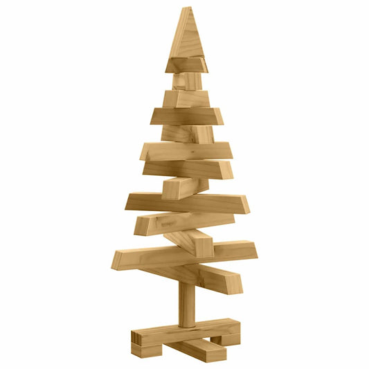 Weihnachtsbäume mit Ständer Braun 60 cm Massivholz Kiefer
