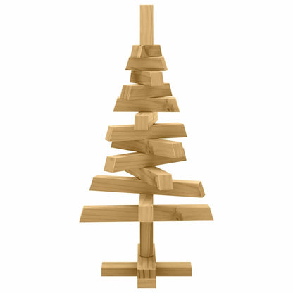 Weihnachtsbäume mit Ständer Braun 60 cm Massivholz Kiefer