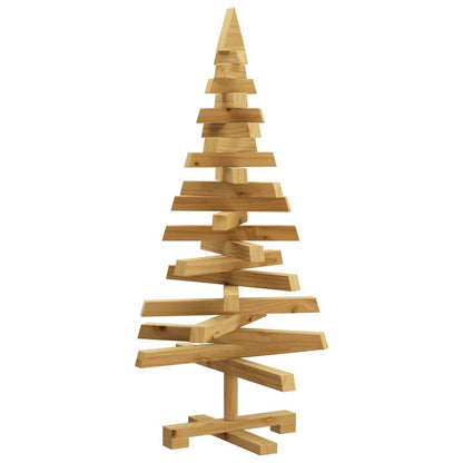 Weihnachtsbäume mit Ständer Braun 90 cm Massivholz Kiefer
