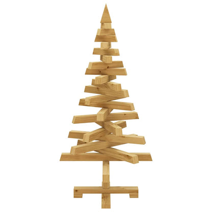 Weihnachtsbäume mit Ständer Braun 90 cm Massivholz Kiefer