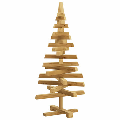 Weihnachtsbäume mit Ständer Braun 90 cm Massivholz Kiefer