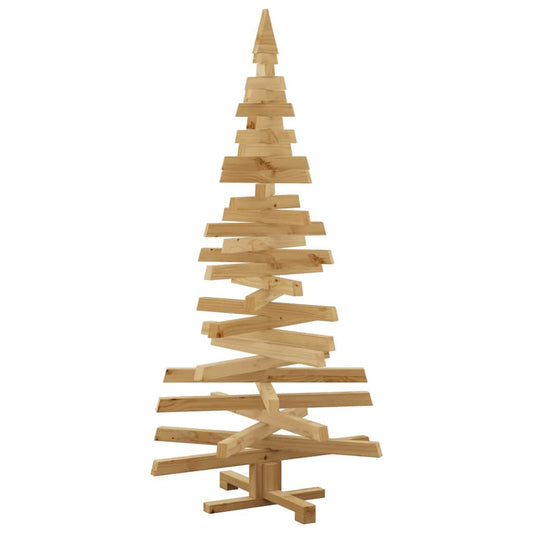 Weihnachtsbäume mit Ständer Braun 150 cm Massivholz Kiefer