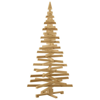 Weihnachtsbäume mit Ständer Braun 180 cm Massivholz Kiefer