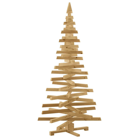 Weihnachtsbäume mit Ständer Braun 180 cm Massivholz Kiefer
