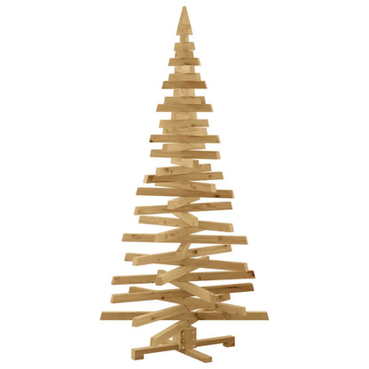 Weihnachtsbäume mit Ständer Braun 180 cm Massivholz Kiefer