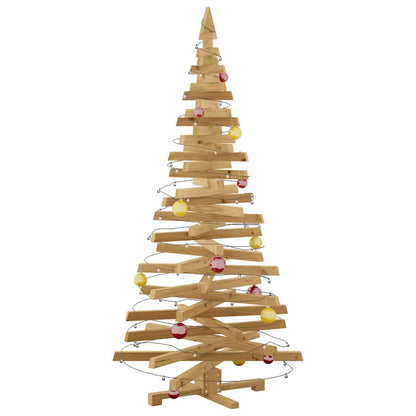 Weihnachtsbäume mit Ständer Braun 180 cm Massivholz Kiefer