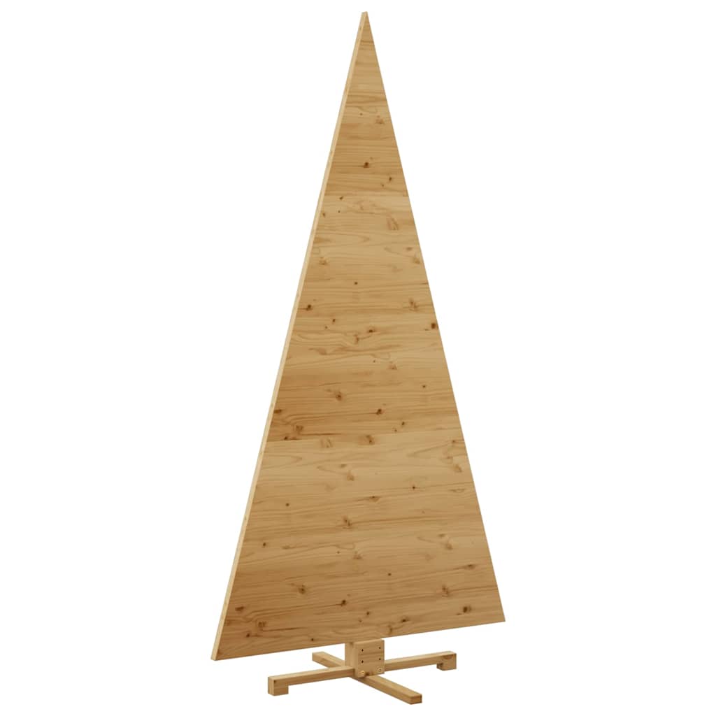 Weihnachtsbäume mit Ständer Braun 210 cm Massivholz Kiefer