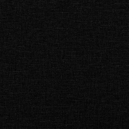 Bolsterkissen 2 pcs Schwarz Ø 25 x 70 cm Stoff