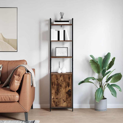 Bücherregal Geräucherte Eiche 40 x 24 x 161 cm Holzwerkstoff