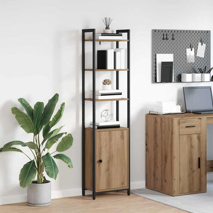 Bücherregal Artisan-Eiche 40 x 24 x 161 cm Holzwerkstoff