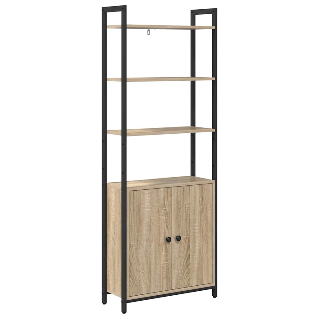 Bücherregal Sonoma-Eiche 60 x 24 x 161 cm Holzwerkstoff