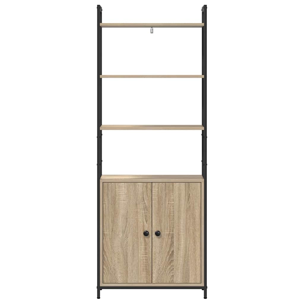 Bücherregal Sonoma-Eiche 60 x 24 x 161 cm Holzwerkstoff