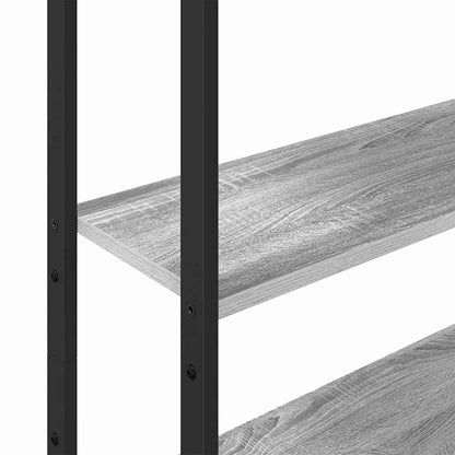 Bücherregal Graues Sonoma 60 x 24 x 161 cm Holzwerkstoff
