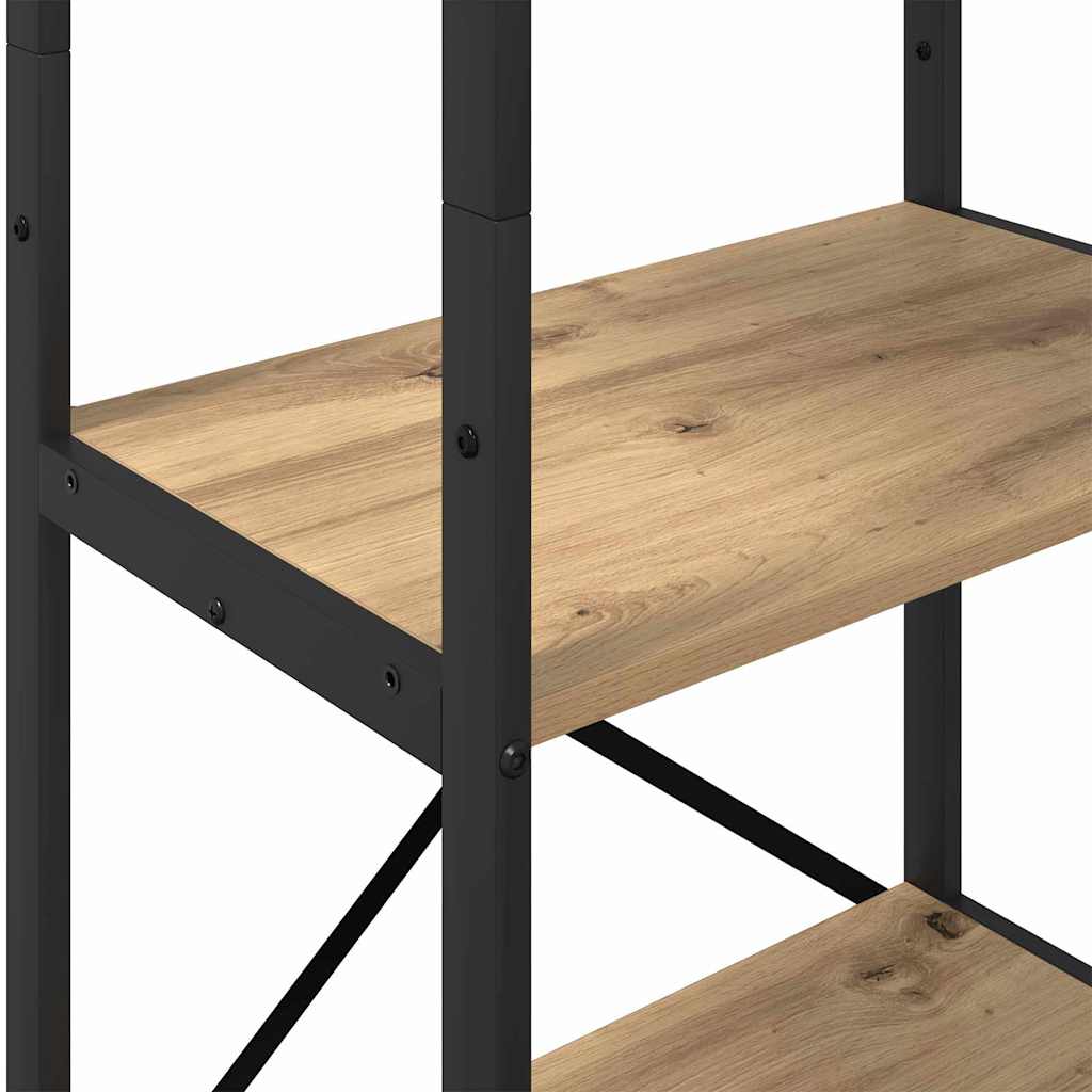 Bücherregal Artisan-Eiche 56 x 34 x 171 cm Holzwerkstoff