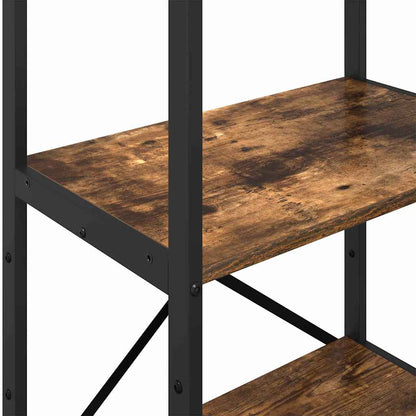 Bücherregal Geräucherte Eiche 56 x 34 x 133,5 cm Holzwerkstoff