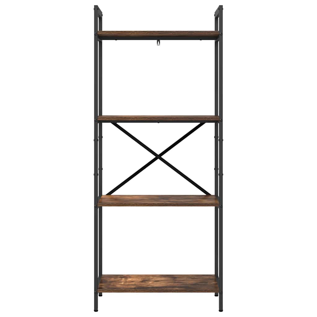 Bücherregal Geräucherte Eiche 56 x 34 x 133,5 cm Holzwerkstoff