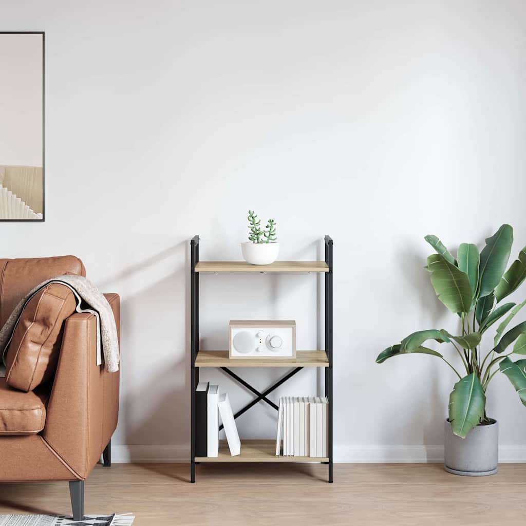 Bücherregal Sonoma-Eiche 56 x 34 x 96 cm Holzwerkstoff