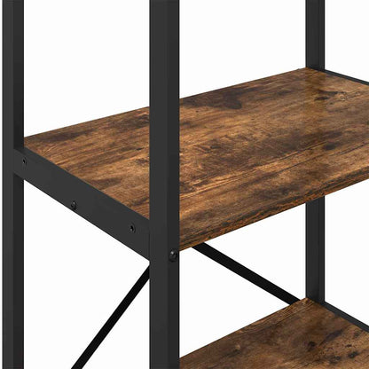 Bücherregal Geräucherte Eiche 56 x 34 x 96 cm Holzwerkstoff